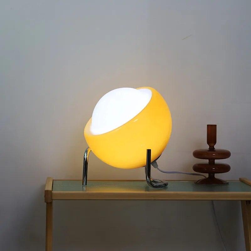 glass ball table lamp