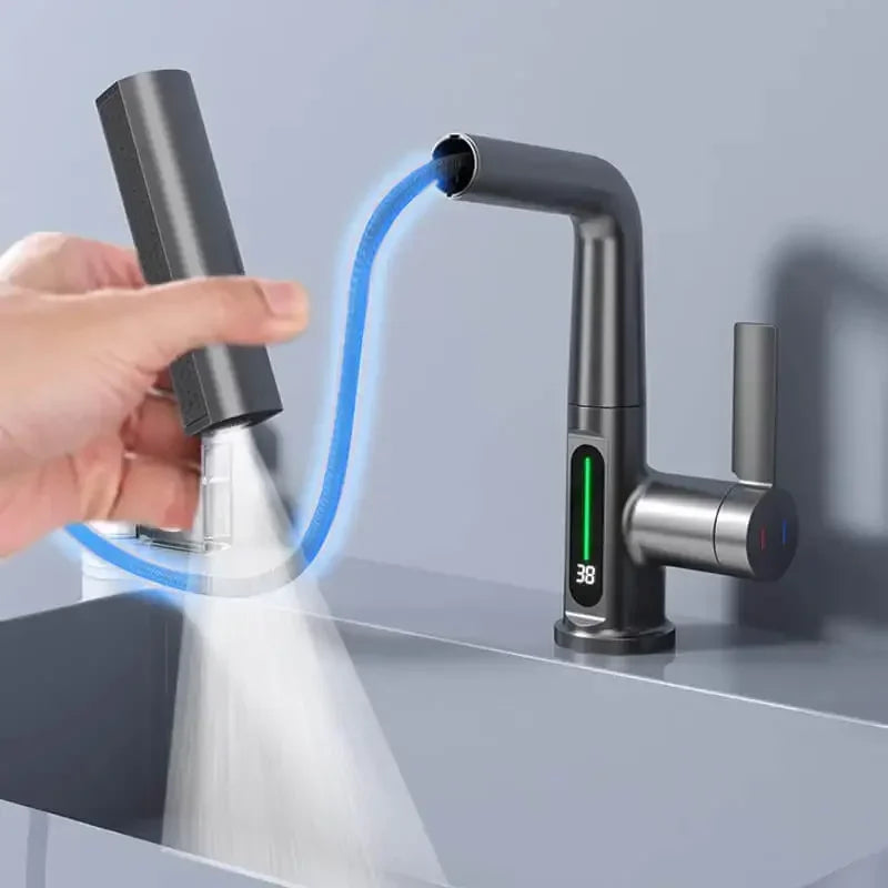Intelligenter Küchenarmatur mit digitaler Temperaturanzeige-Aster Selection