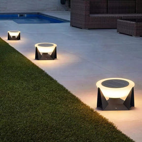 Solar Zaunpfostenleuchte LED