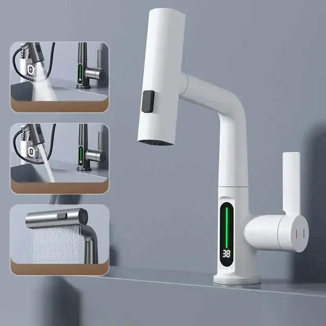 Intelligenter Küchenarmatur mit digitaler Temperaturanzeige-Aster Selection