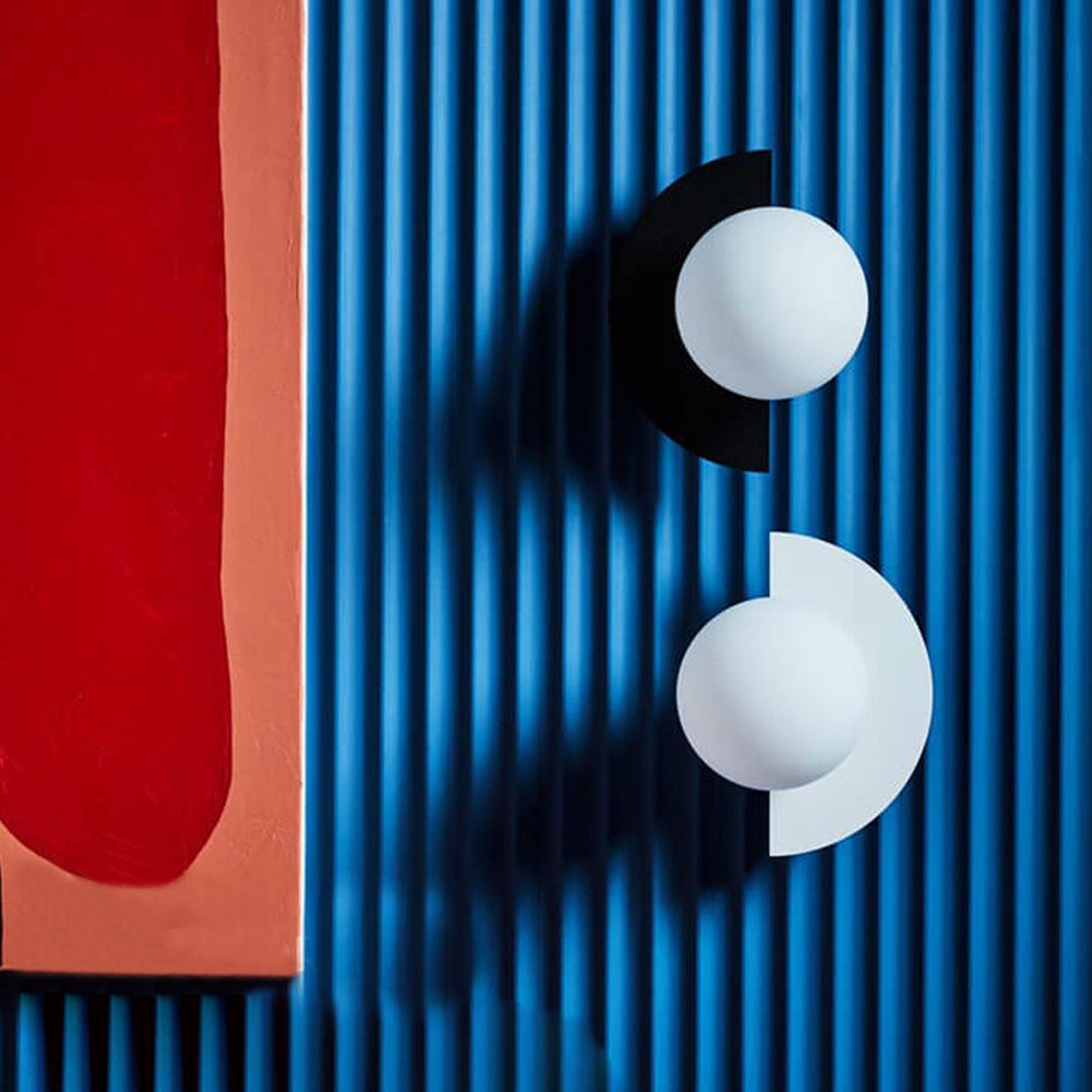 Wendora Bauhaus Metall Wandleuchte