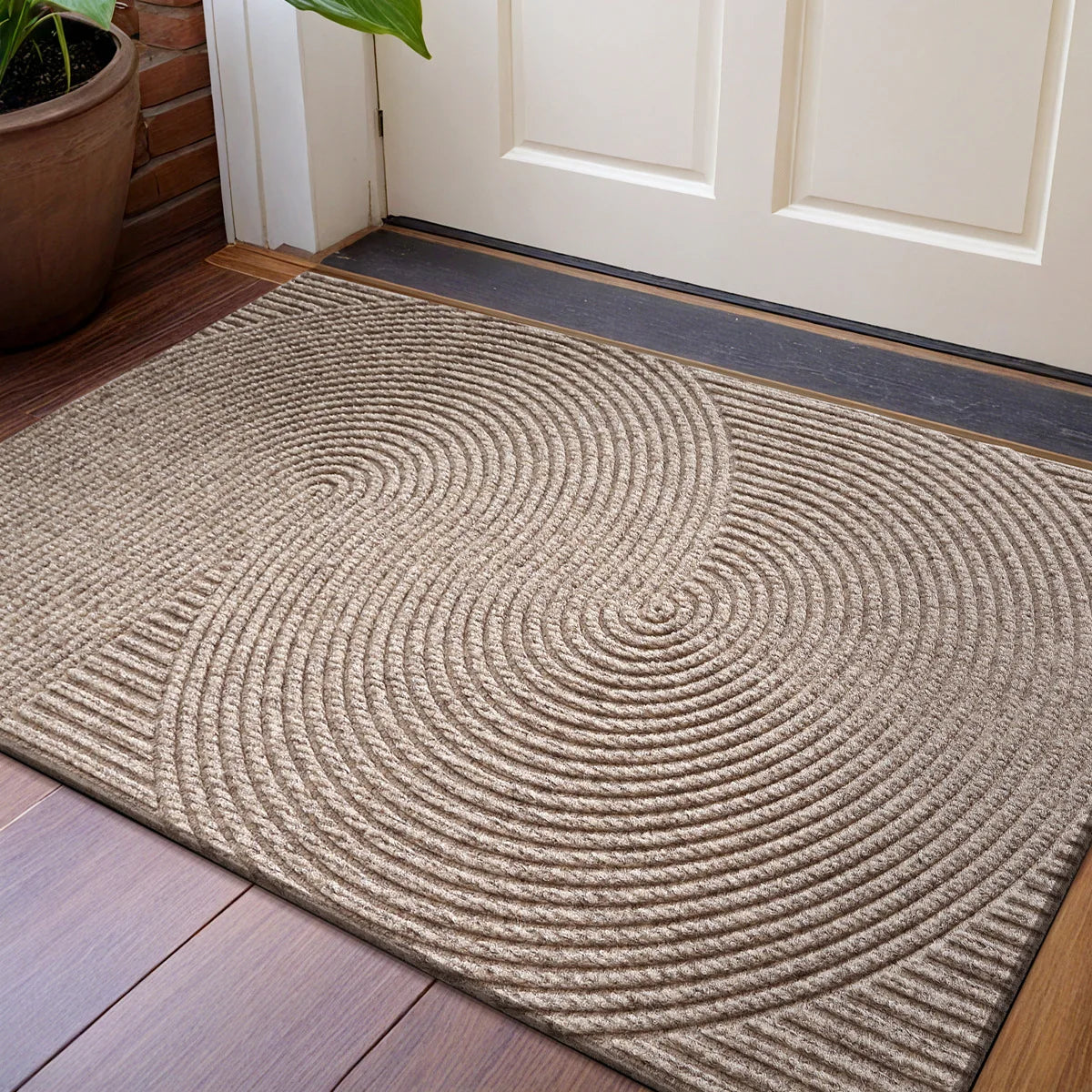 Lorvanta Geometrisch Polyester Fußmatte