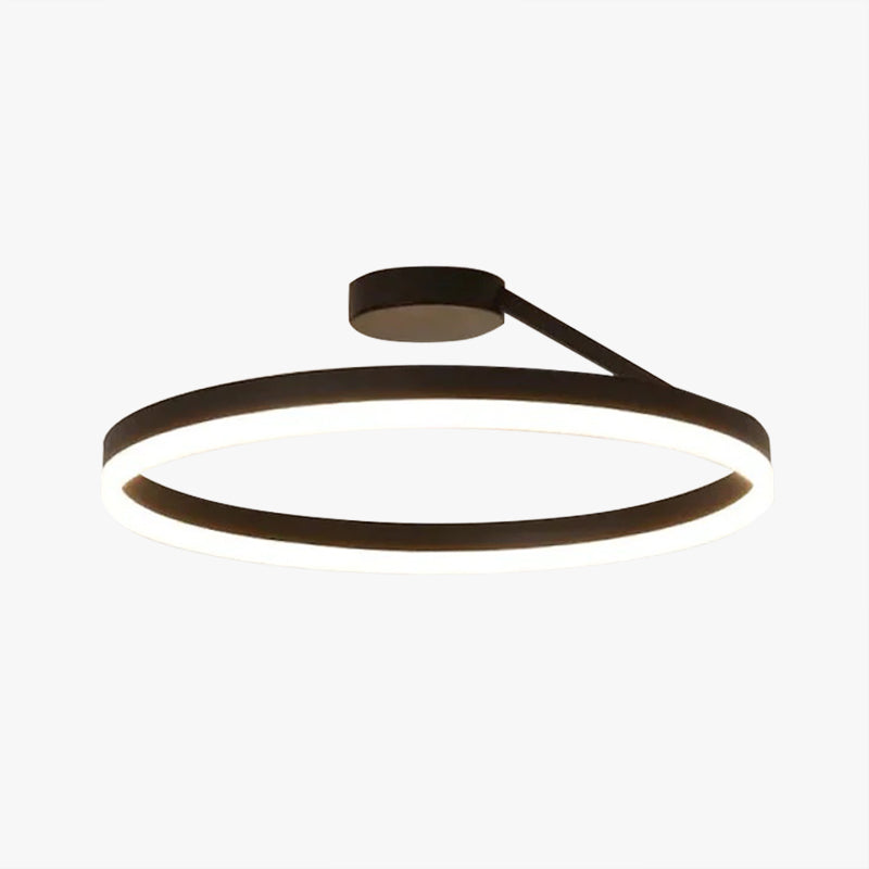 Corvela Minimalistisch Metall Ring-Deckenleuchte