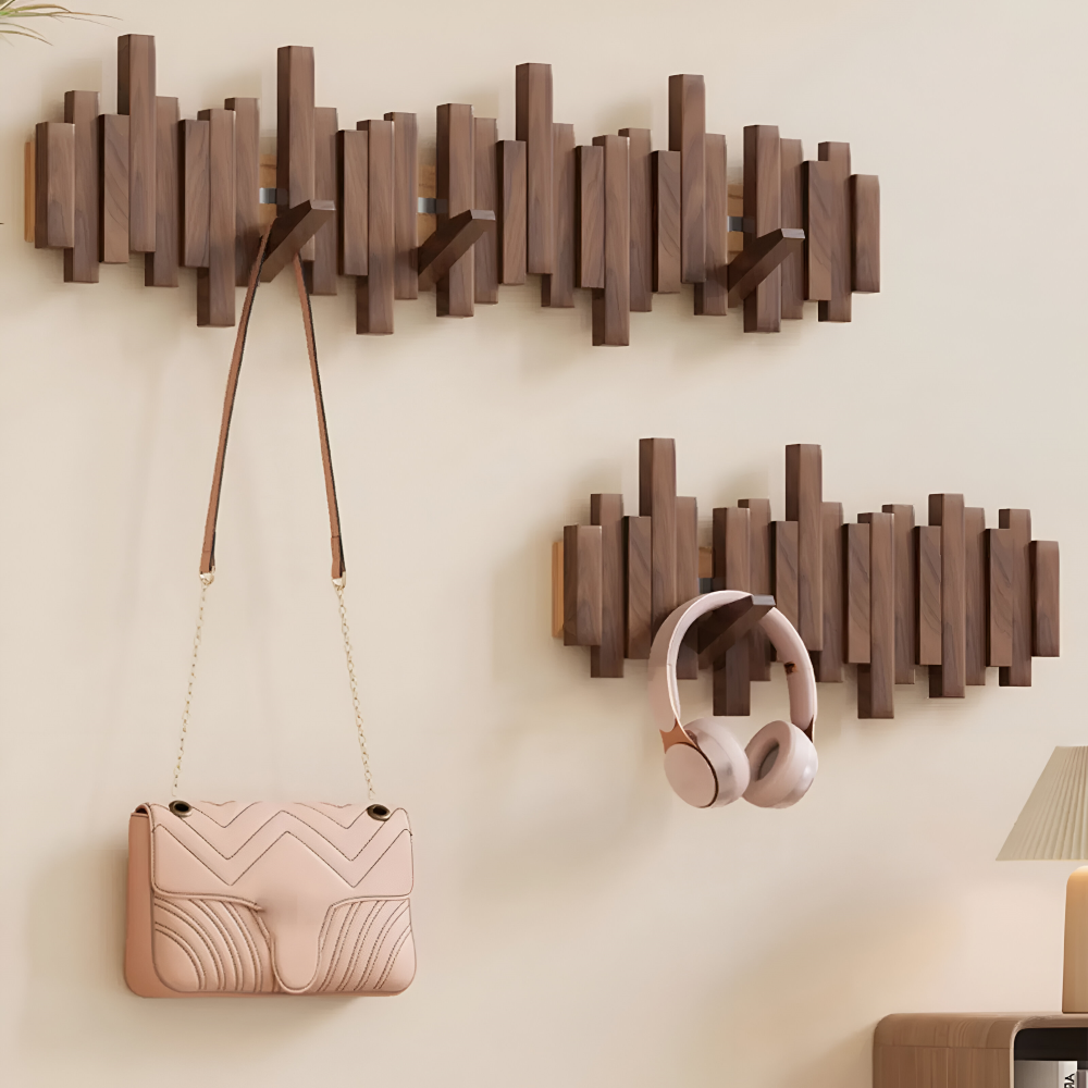 Yvarelo Modern Holz Hakenleiste
