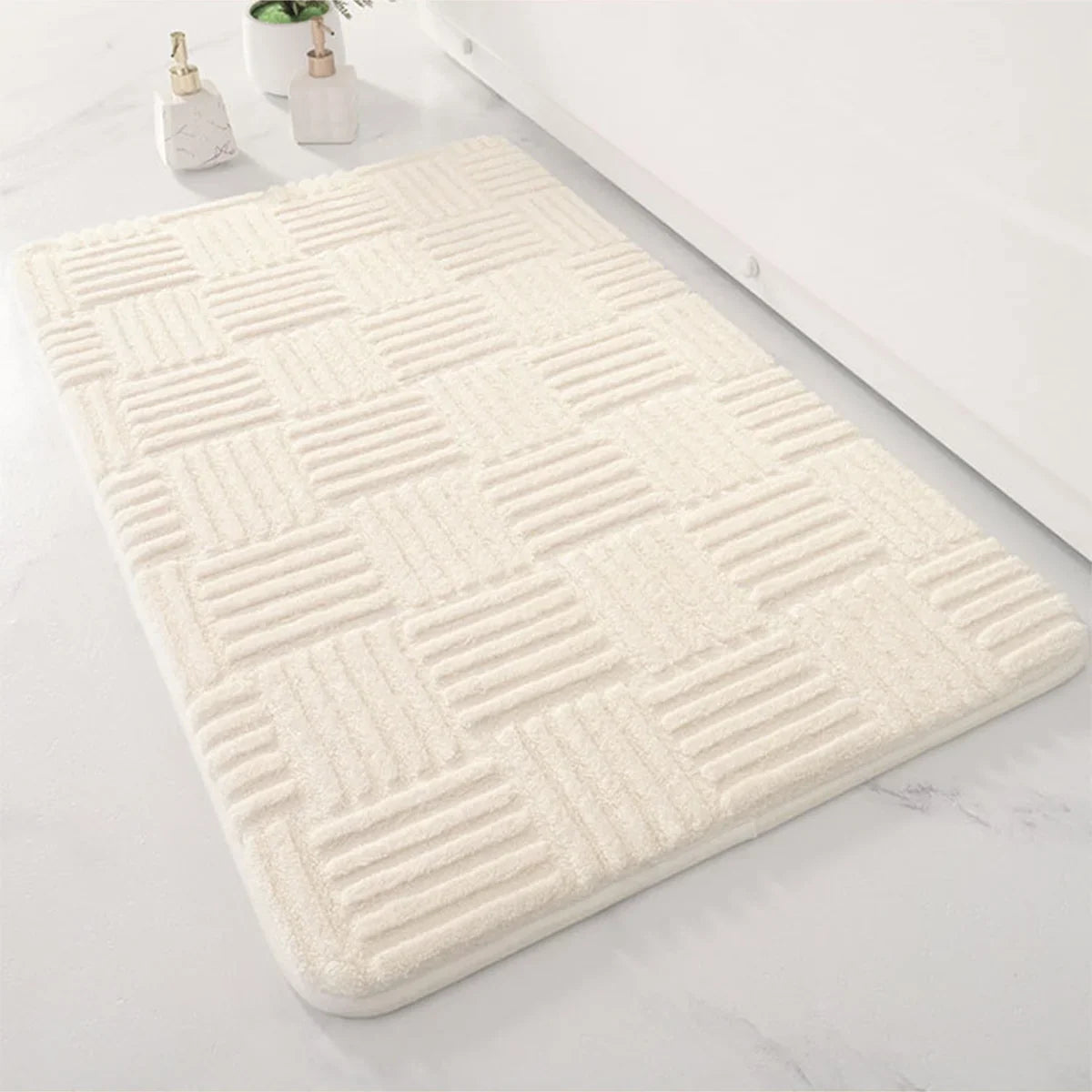Mavrelo Geometrisch Polyester Badematte