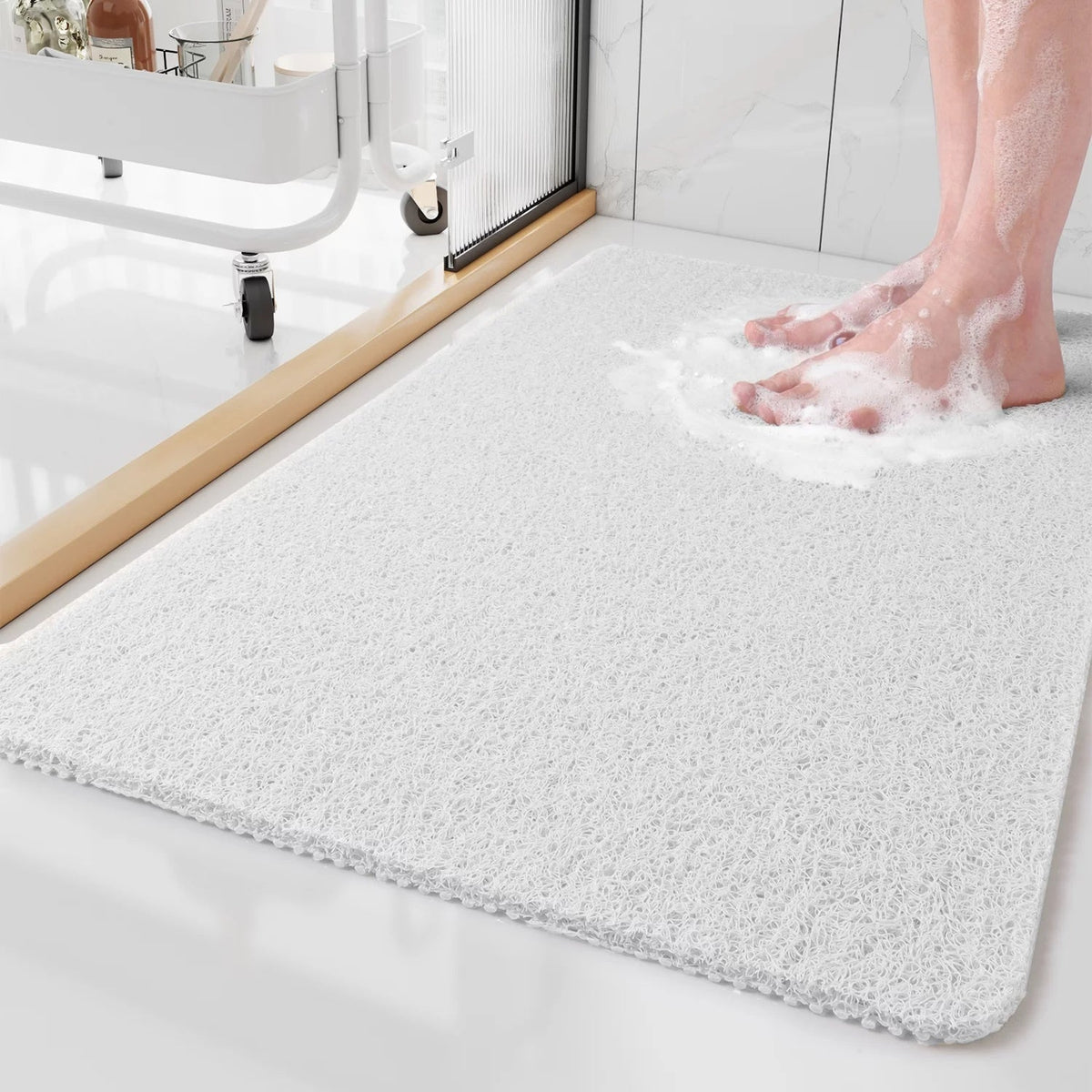 Orvanel Minimalistisch PVC Duschmatte