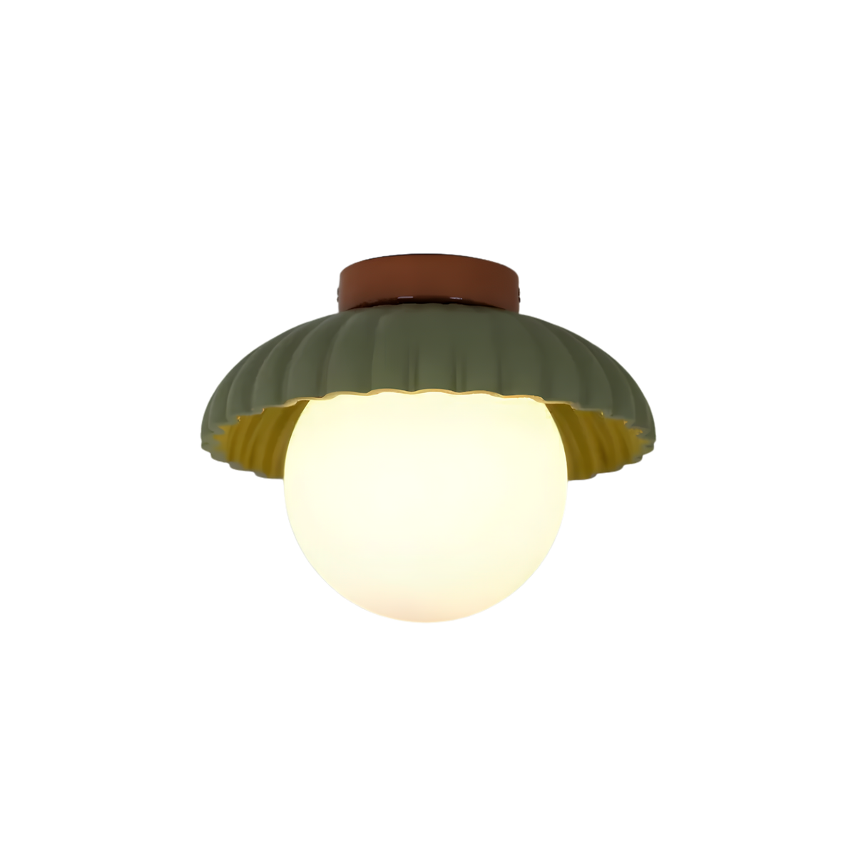 Brindella Retro Glas Deckenleuchte