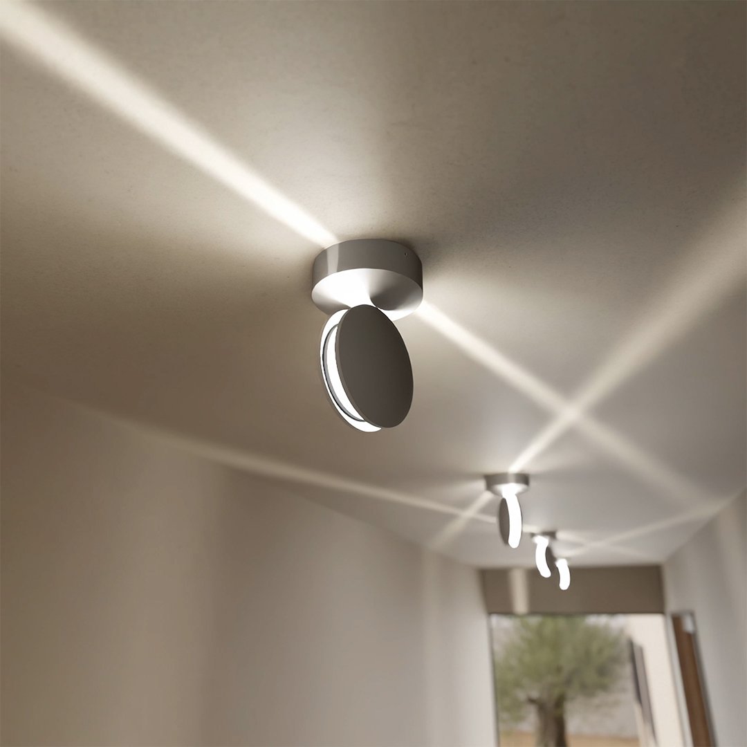 Zelvaro Minimalistisch Aluminium Wandleuchte