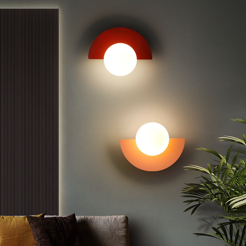 Wendora Bauhaus Metall Wandleuchte