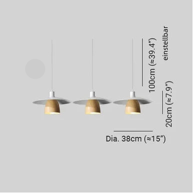 Nexora Mid-Century Metall Pendelleuchte