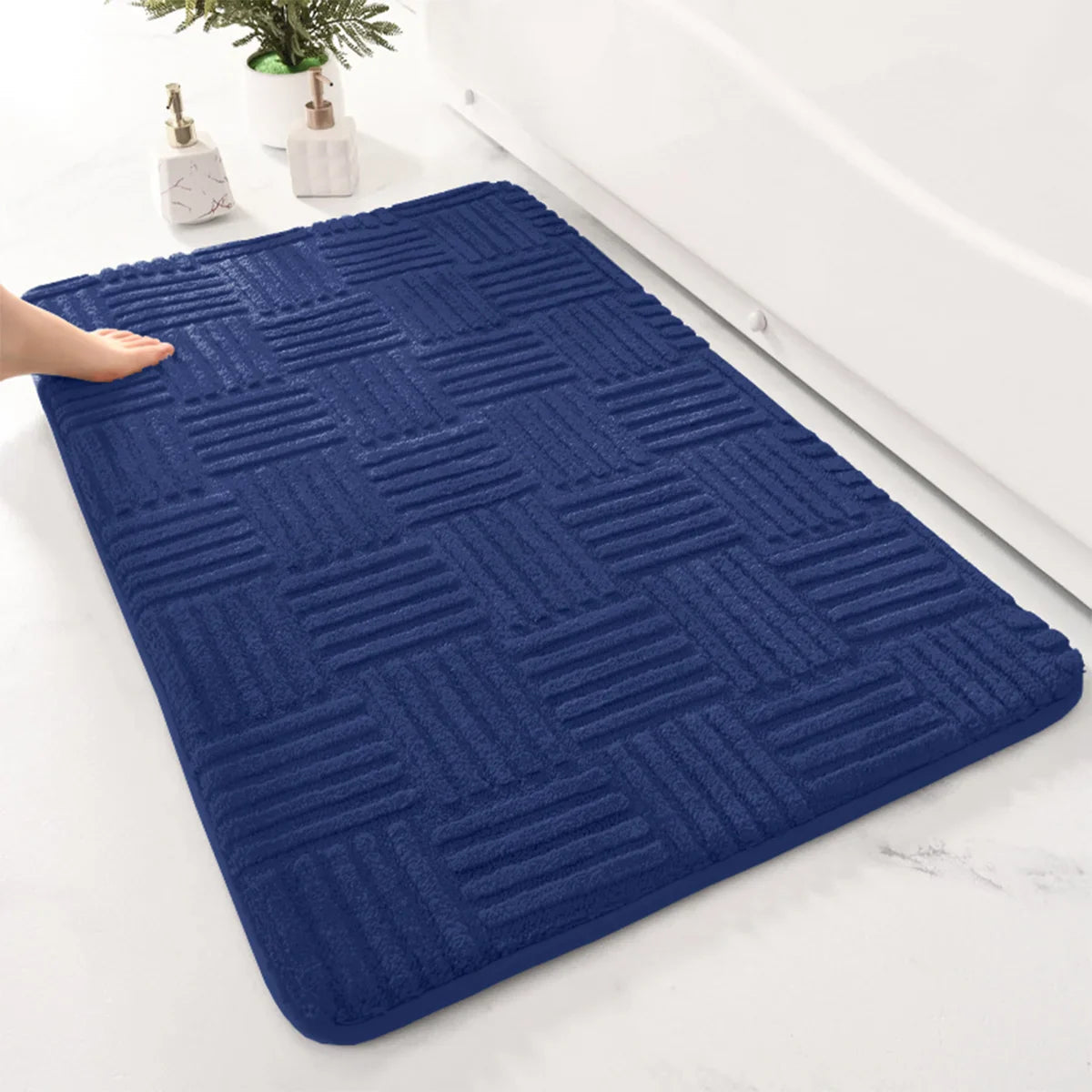 Mavrelo Geometrisch Polyester Badematte