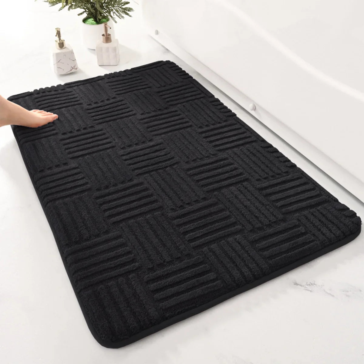Mavrelo Geometrisch Polyester Badematte