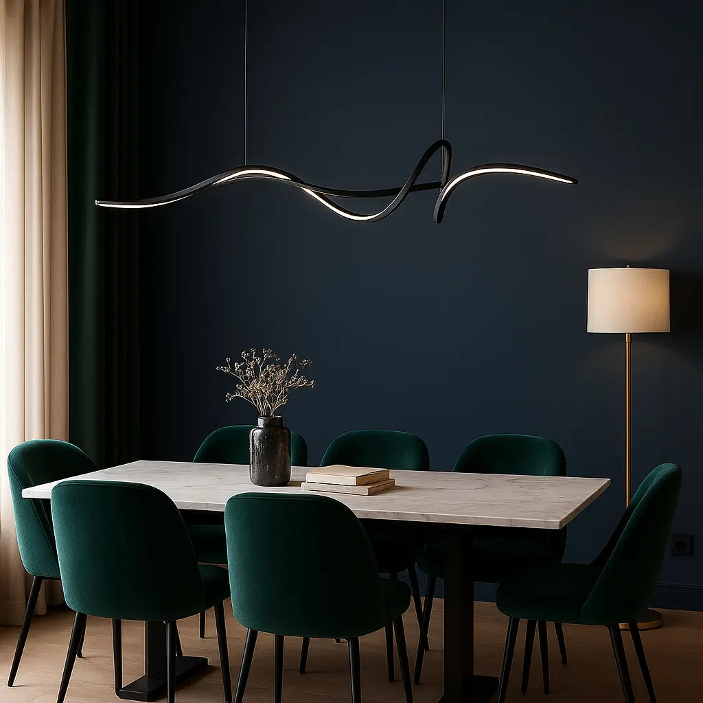 Cordelva Modern Metall Design-Pendelleuchte