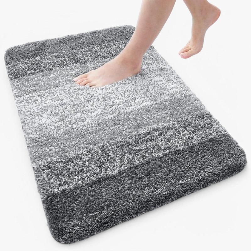 Fenvalo Farbverlauf Hochflor Badematte