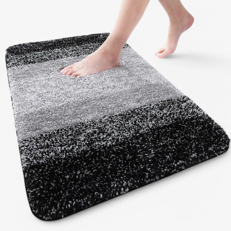 Fenvalo Farbverlauf Hochflor Badematte