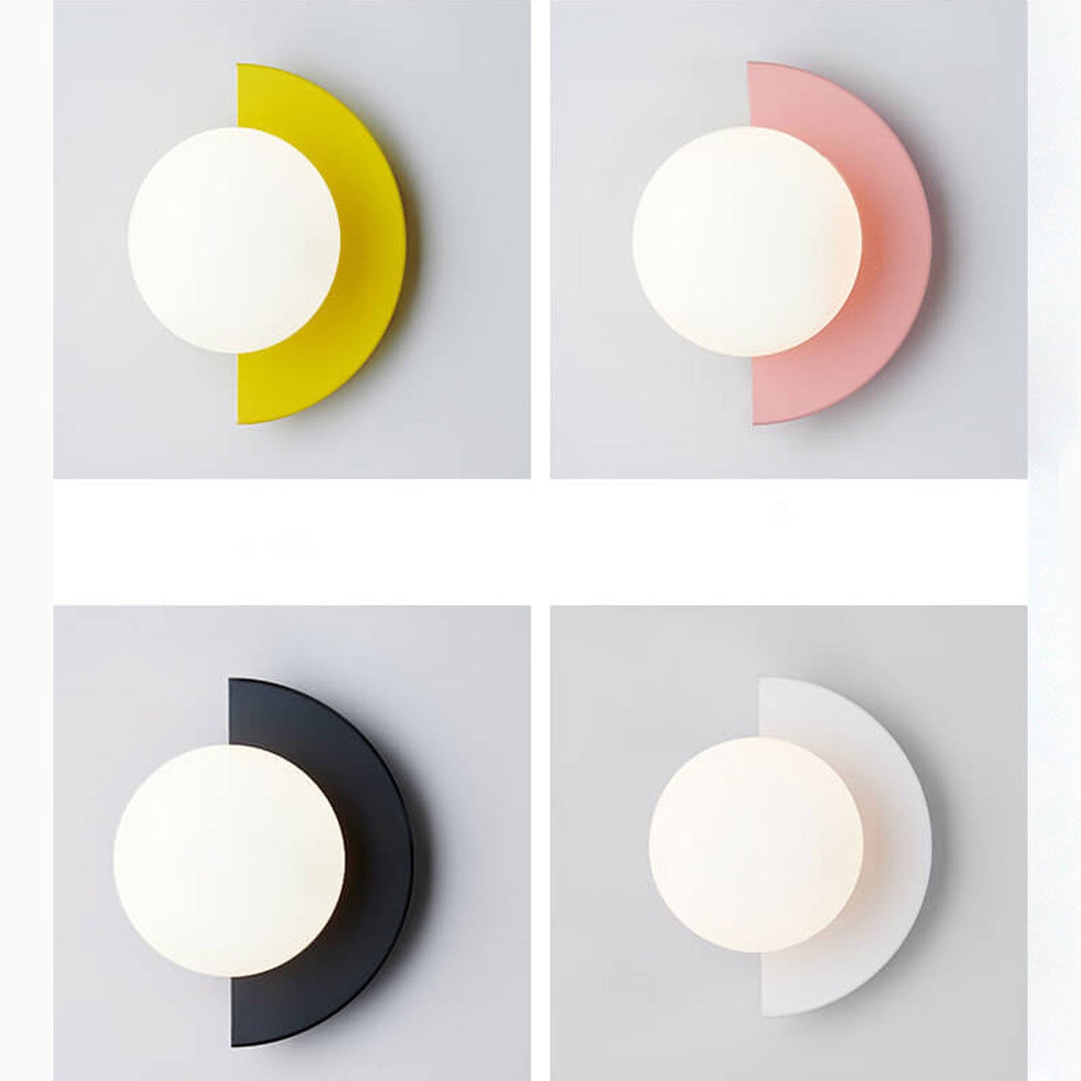 Wendora Bauhaus Metall Wandleuchte