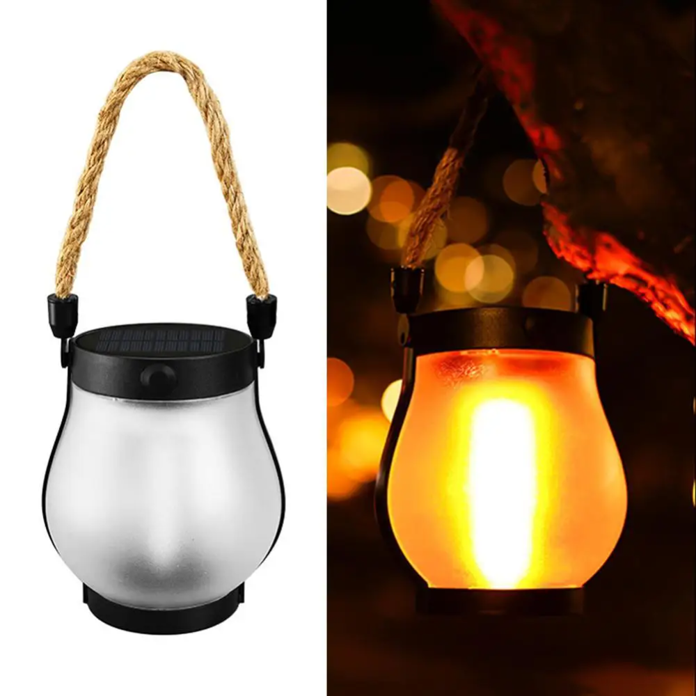 Pavenra Vintage Kunststoff Solar-Laterne
