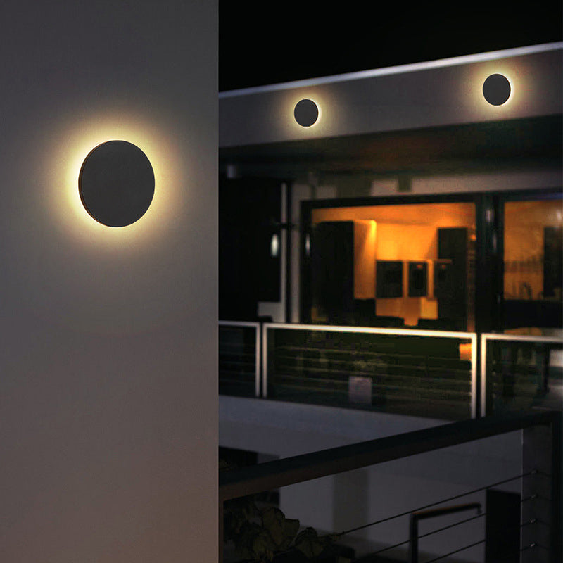 Obsidara Minimalistisch Metall Außenwandleuchte