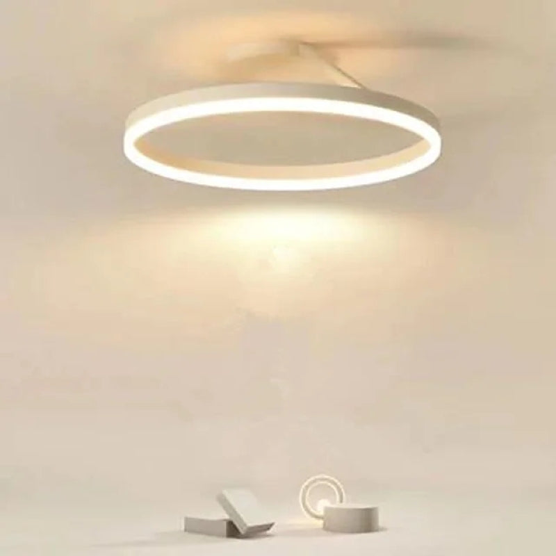 Corvela Minimalistisch Metall Ring-Deckenleuchte