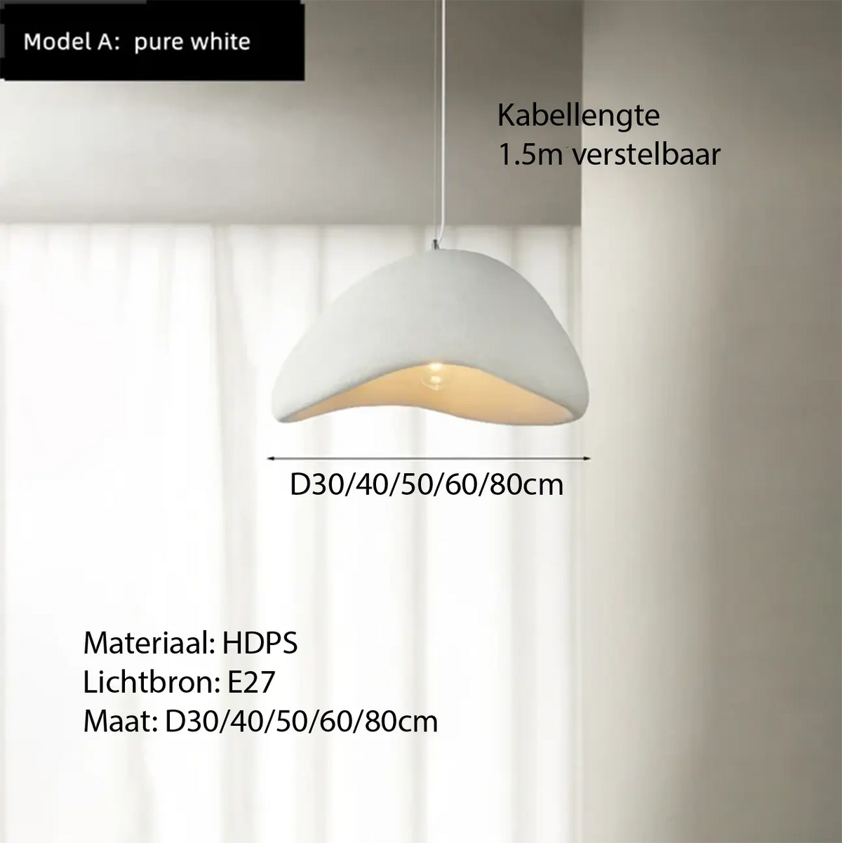 Brevanta Organisch Putzoptik Pendelleuchte