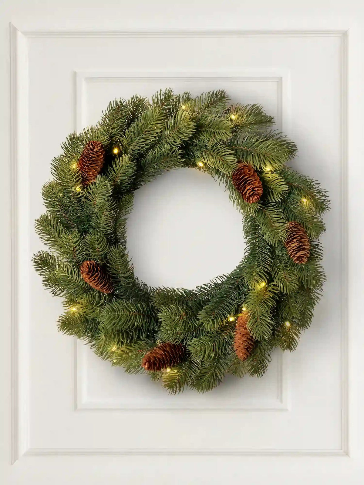 Kervana Klassisch PE LED-Weihnachtskranz