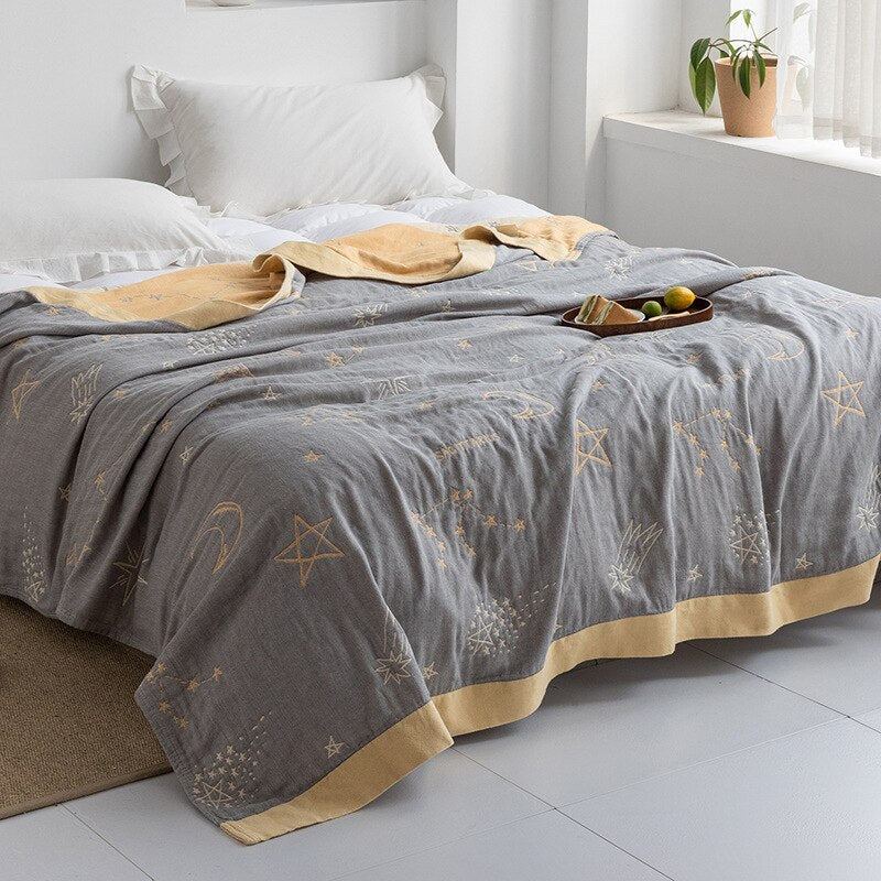 Weiche Japanische Decke für Sofa-Aster Selection