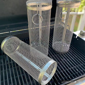 Grillkorb Pro aus Edelstahl