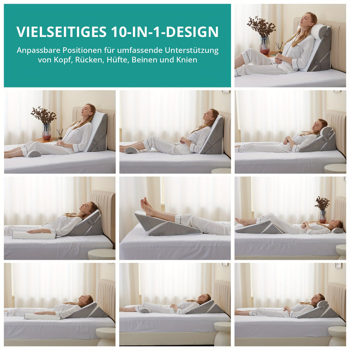 Hylvaro Modern Memory-Schaum Keilkissen