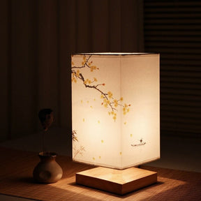 Japanisch-skandinavische Designer-Tischlampe