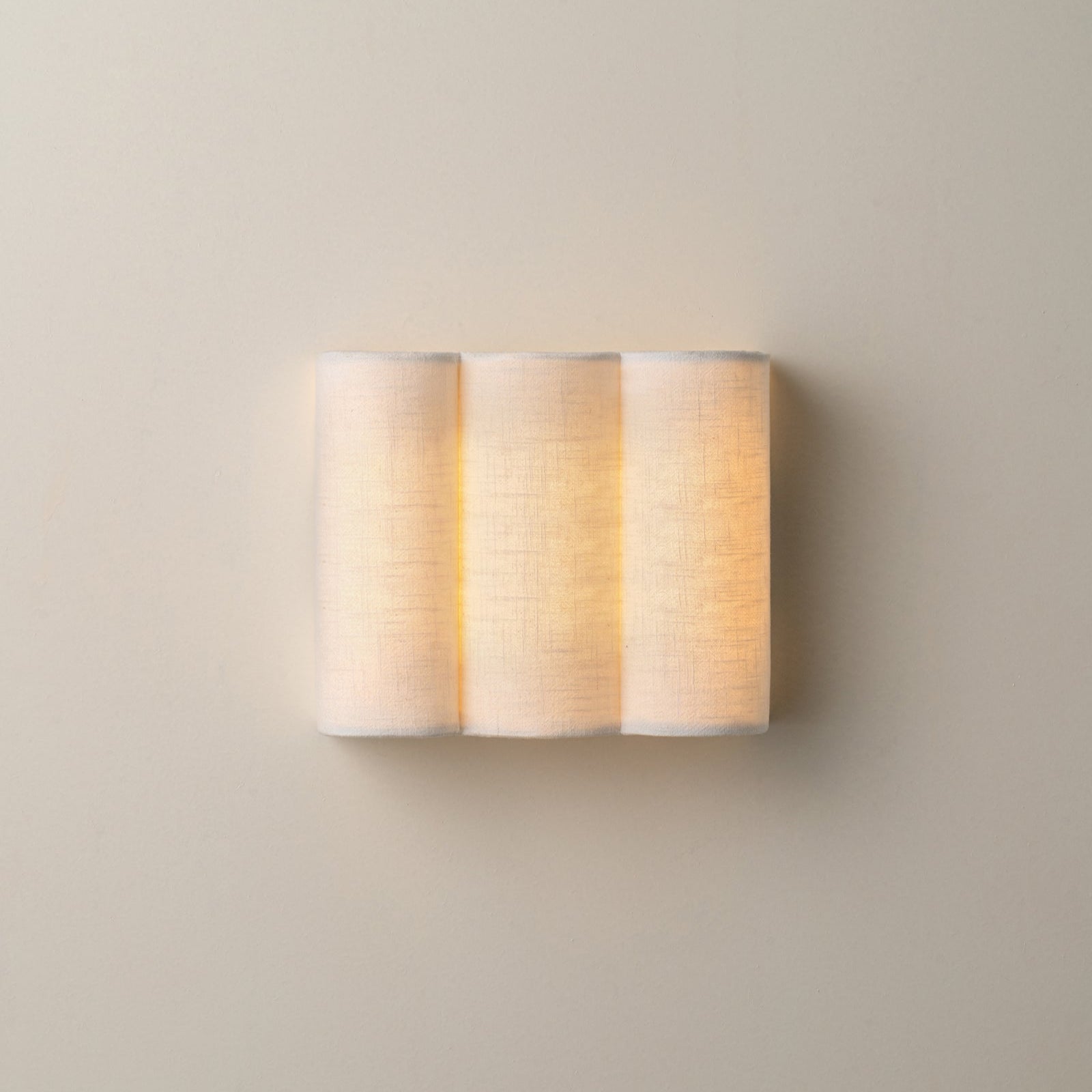 Moderne Wandleuchte Schlafzimmer Leinen Design