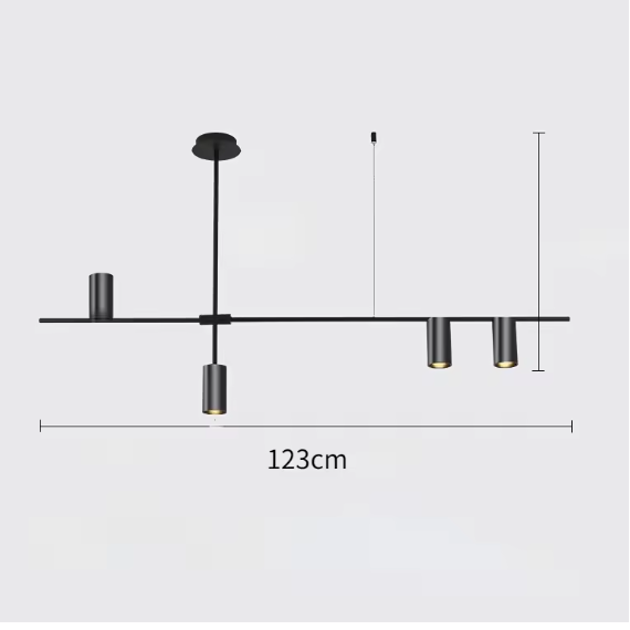 Aster Maison | Mehrflammige decken pendelleuchte