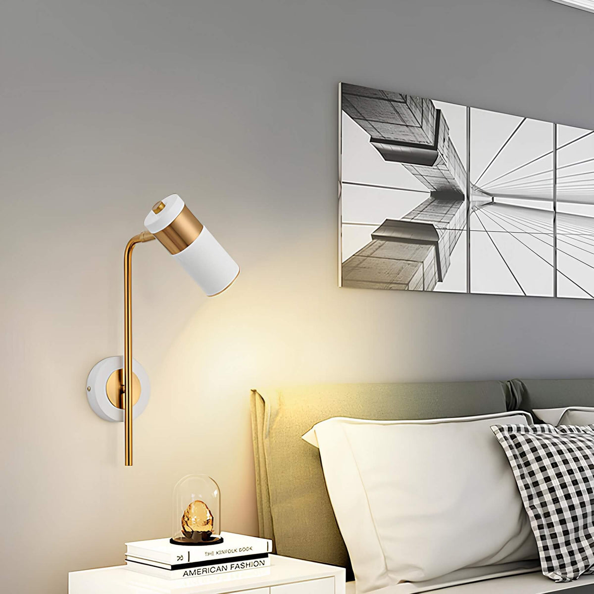 Applique LED rotative pour une ambiance moderne