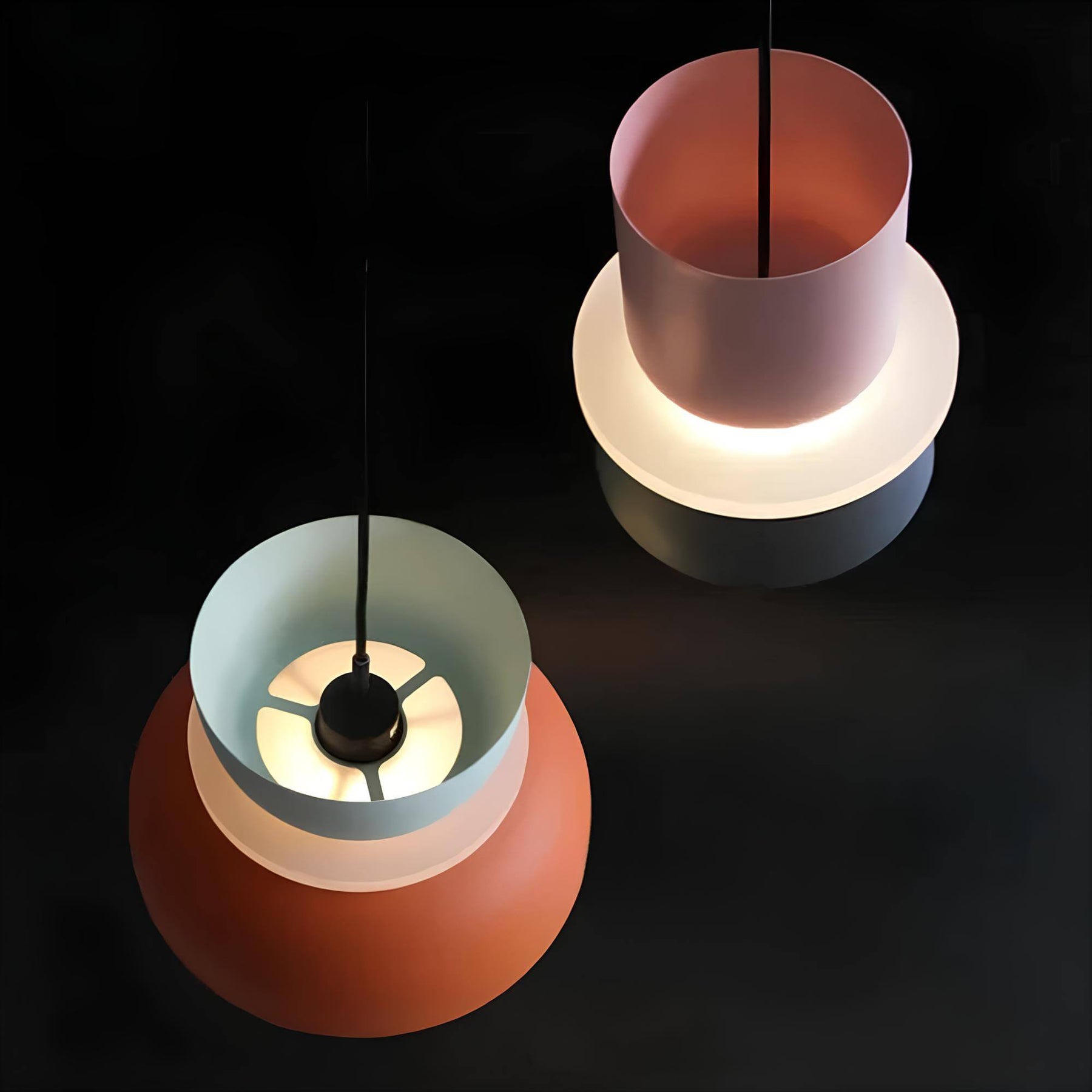 Scandinavische macaron plafondlamp