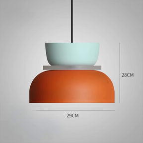 Scandinavische macaron plafondlamp