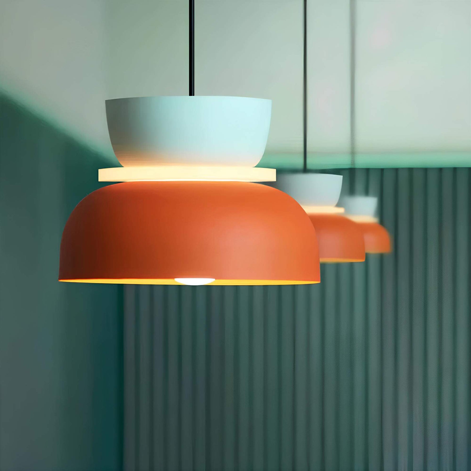 Scandinavische macaron plafondlamp