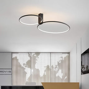 Plafonnier LED chic pour une décoration intérieure moderne