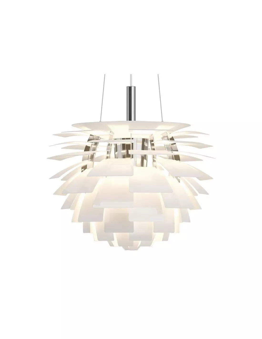 Moderne Artischocken-Metall-Pendelleuchte