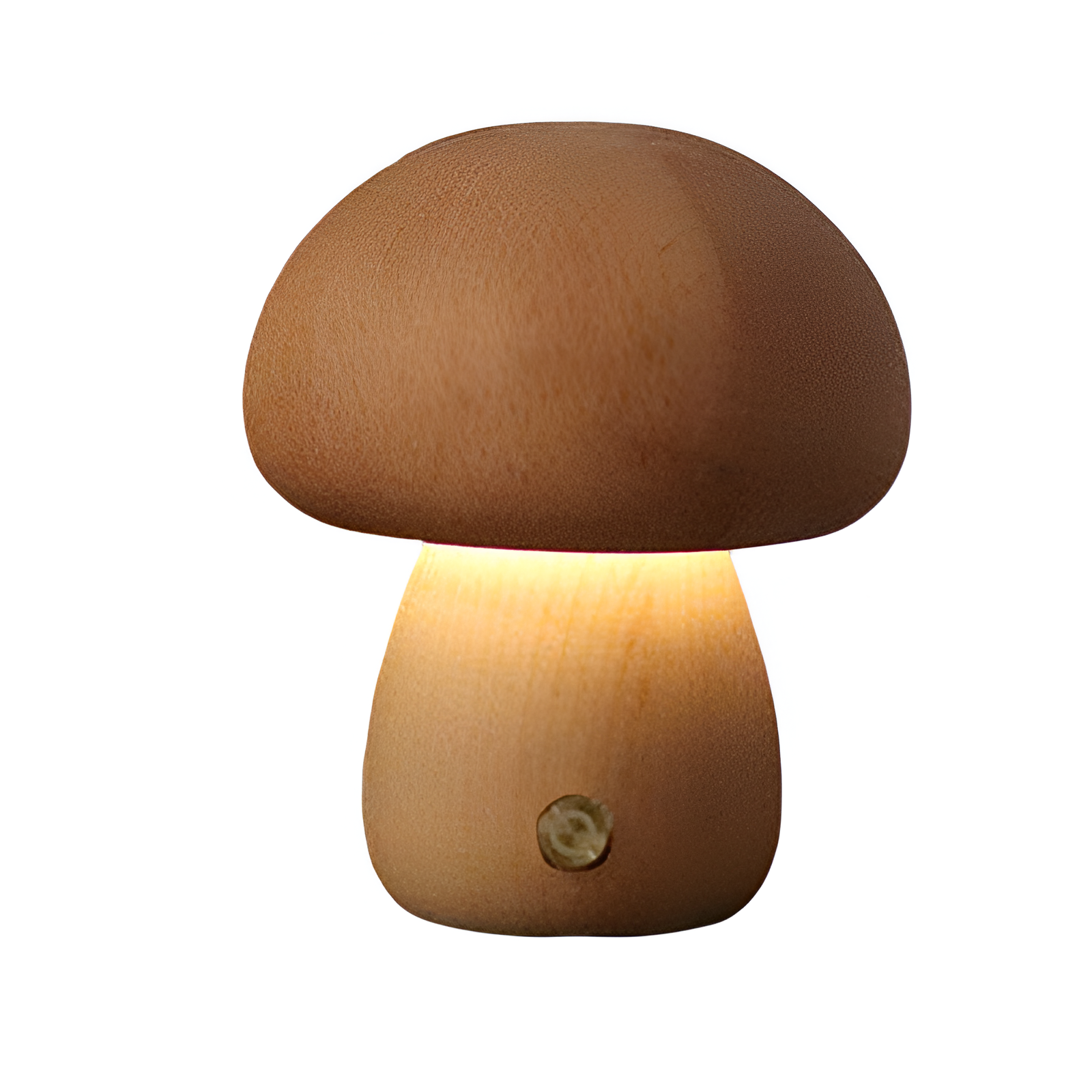 Holz Vintage Pilz Tischlampe-Aster Selection