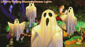 Halloween LED Hängende Geister