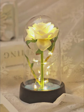 Weihnachts Rose LED Nachttischlampe