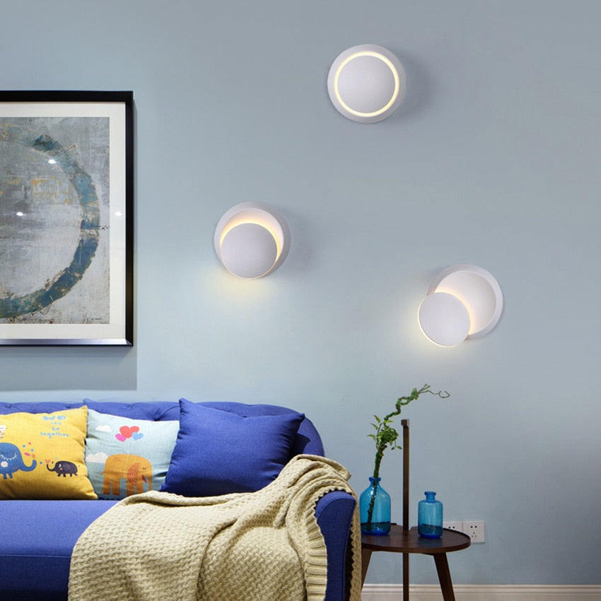 Moderne 360° LED-Wandleuchte-Aster Selection