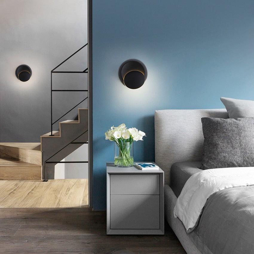 Moderne 360° LED-Wandleuchte-Aster Selection