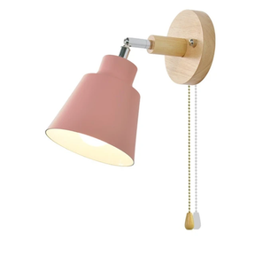 Collin roterende wandlamp met trekschakelaar