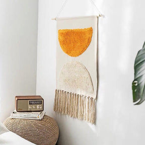 Boho tapijtdecor 