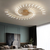 Stylish LED rod hanging lamp