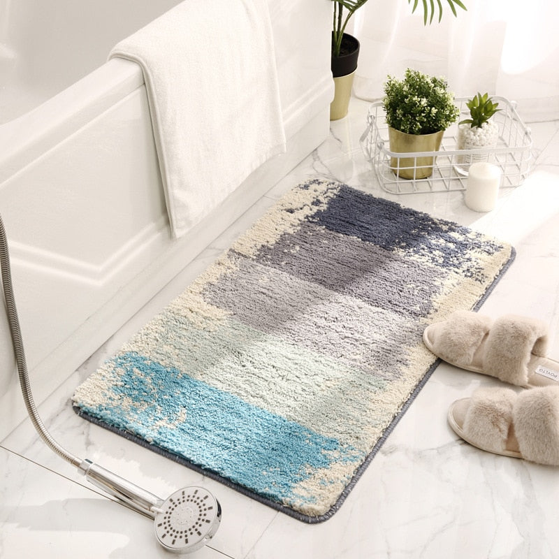 Tapis de salle de bain vintage