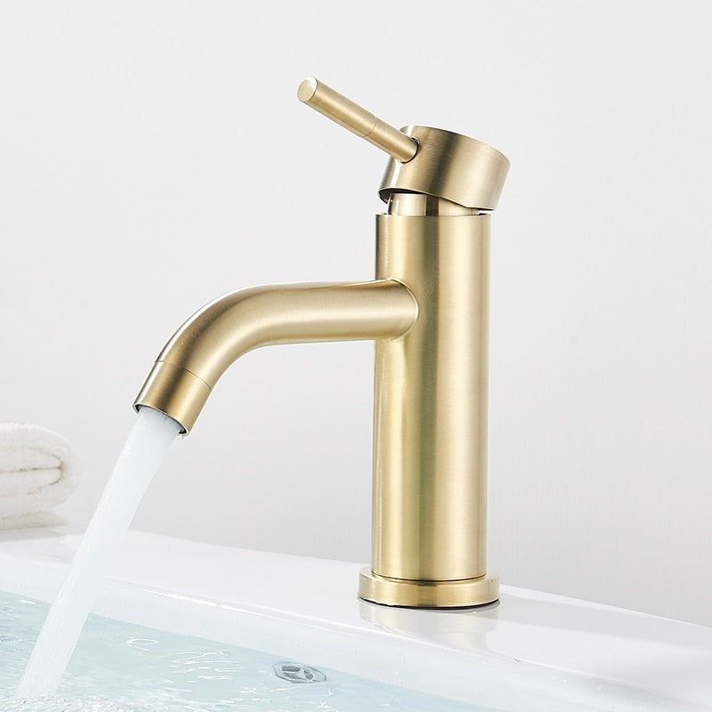 Luxuriöser Goldener Wasserhahn – Eleganz für Ihr Badezimmer