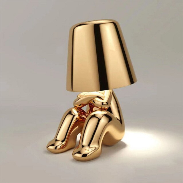 Niedliche Stickman Akku Tischlampe-Aster Selection