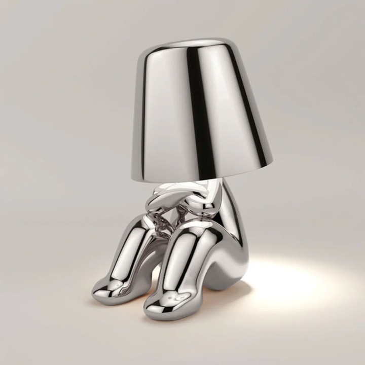 Niedliche Stickman Akku Tischlampe-Aster Selection