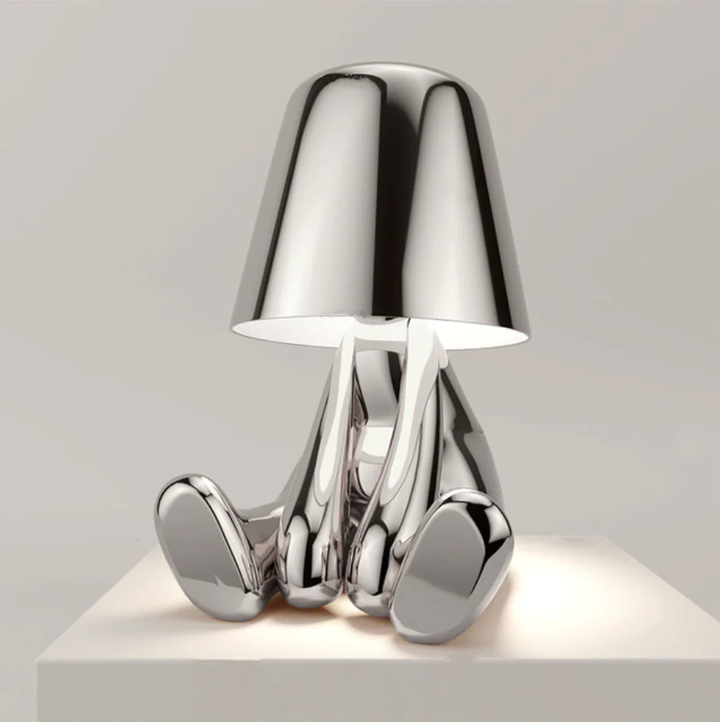 Niedliche Stickman Akku Tischlampe-Aster Selection